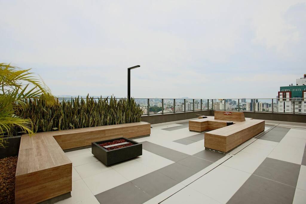 Apto Frente Parque Com Vista E Piscina Porto Alegre Buitenkant foto